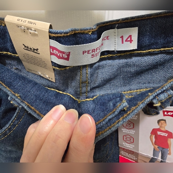Levi's 14 Boys 511 Slim Fit Jeans, 14 Reg - Picture 2 of 6